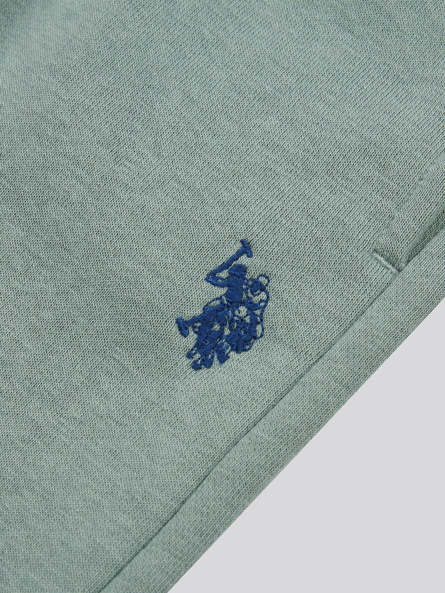 Boys Double Horsemen Crew & Jogger Set in Chinois Green