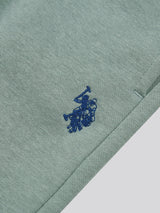 Boys Double Horsemen Crew & Jogger Set in Chinois Green