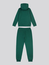 Boys Double Horsemen Hoodie & Jogger Set in Rain Forest