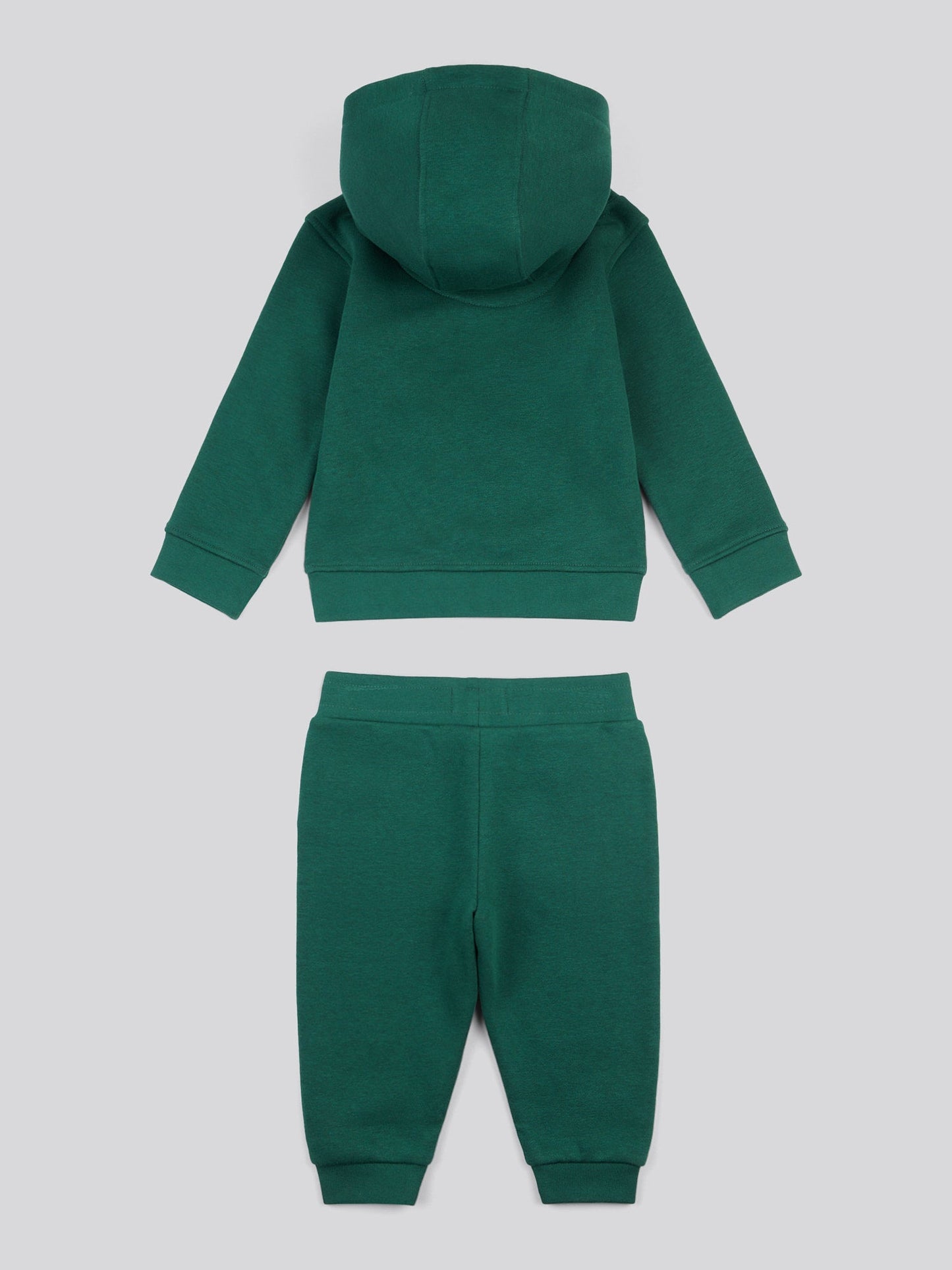 Boys Double Horsemen Hoodie & Jogger Set in Rain Forest