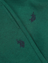Boys Double Horsemen Hoodie & Jogger Set in Rain Forest