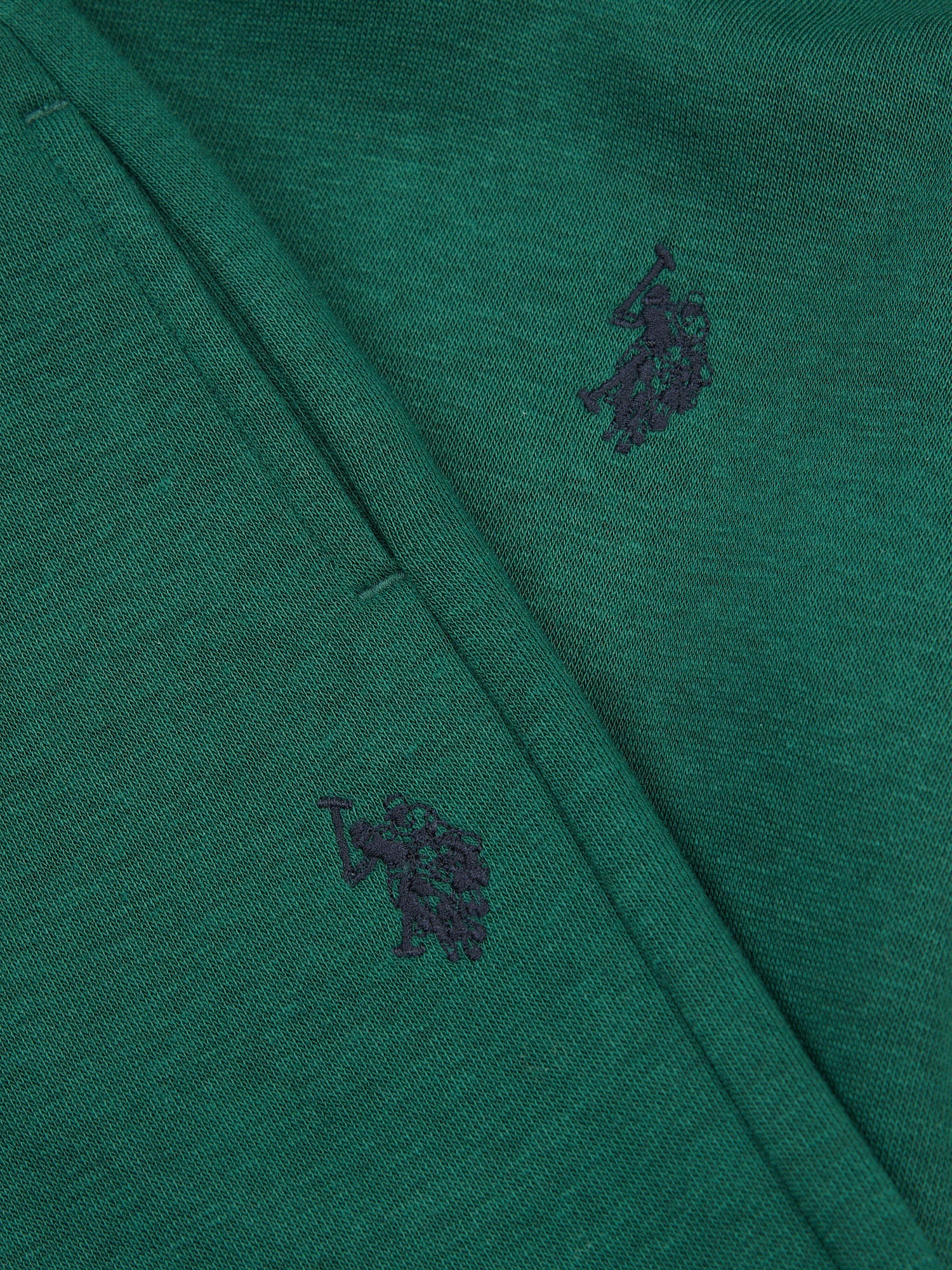 Boys Double Horsemen Hoodie & Jogger Set in Rain Forest