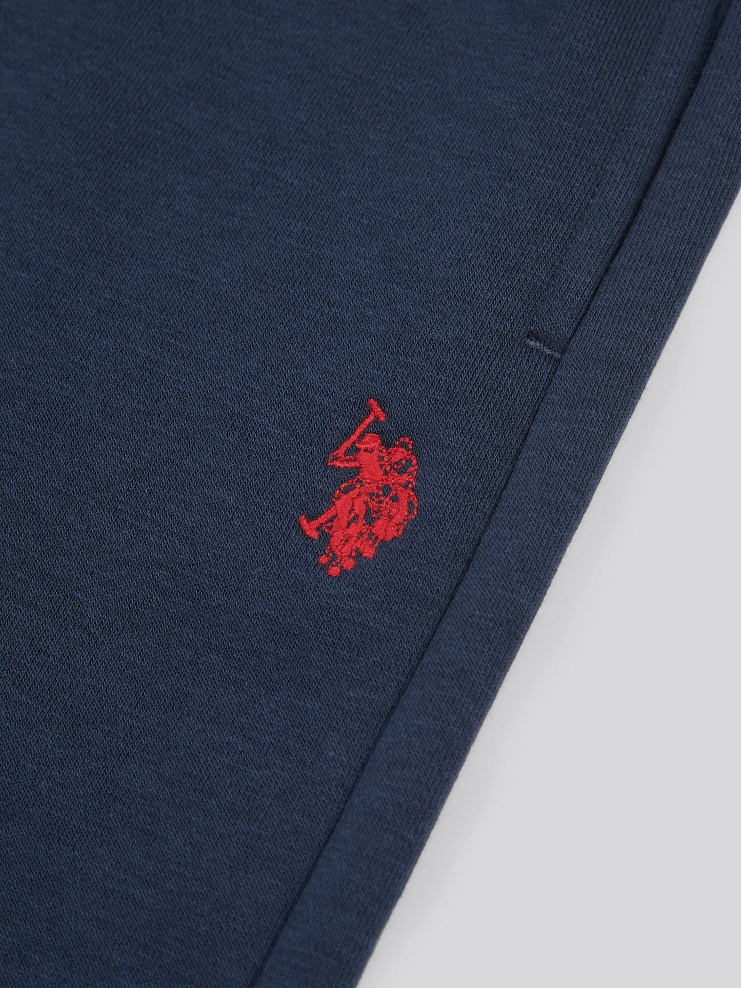 Boys Double Horsemen Hoodie & Jogger Set in Dark Sapphire Navy