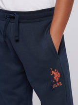 Boys Player 3 Zip Hoodie & Jogger Set in Dark Sapphire Navy