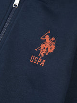 Boys Player 3 Zip Hoodie & Jogger Set in Dark Sapphire Navy