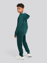 Boys Double Horsemen Zip Hoodie & Jogger Set in Ponderosa Pine