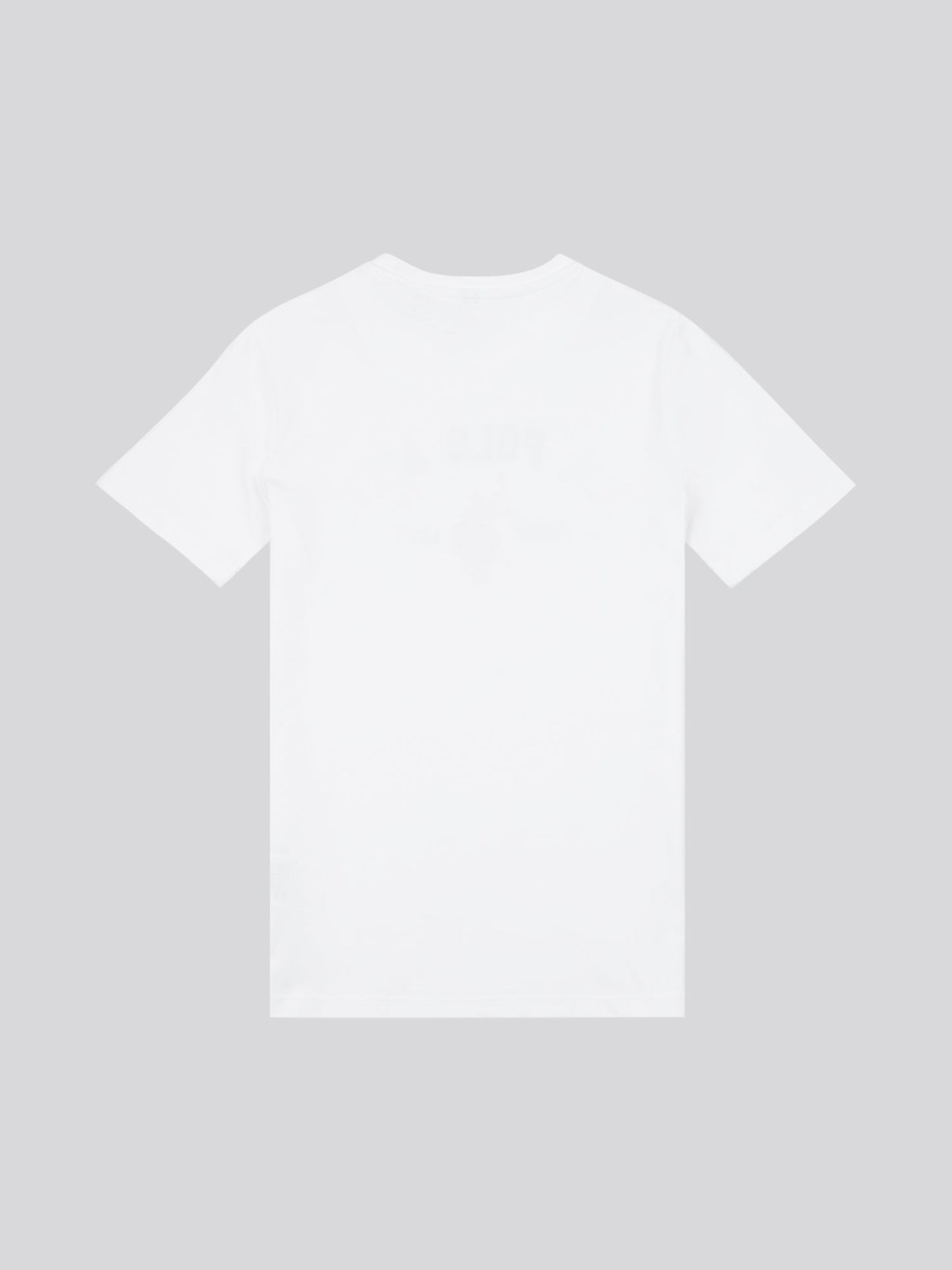 Boys Signature Arch Print T-Shirt in Bright White