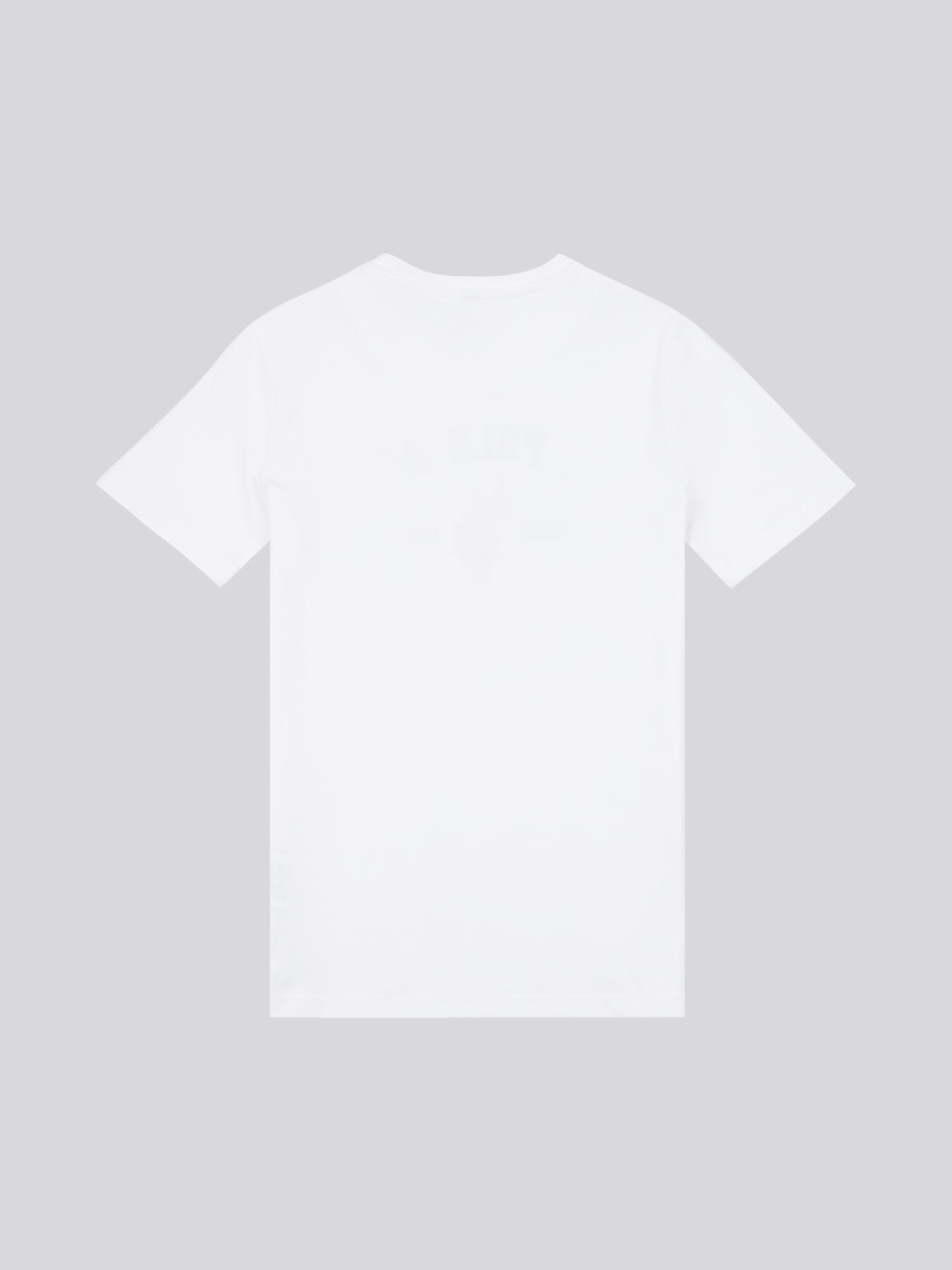 Boys Signature Arch Print T-Shirt in Bright White