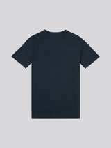 Boys Signature Arch Print T-Shirt in Dark Sapphire Navy