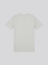 Boys Signature Arch Print T-Shirt in Mid Grey Marl