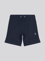 Boys Waffle Texture Short in Dark Sapphire Navy / Moonlight Blue DHM