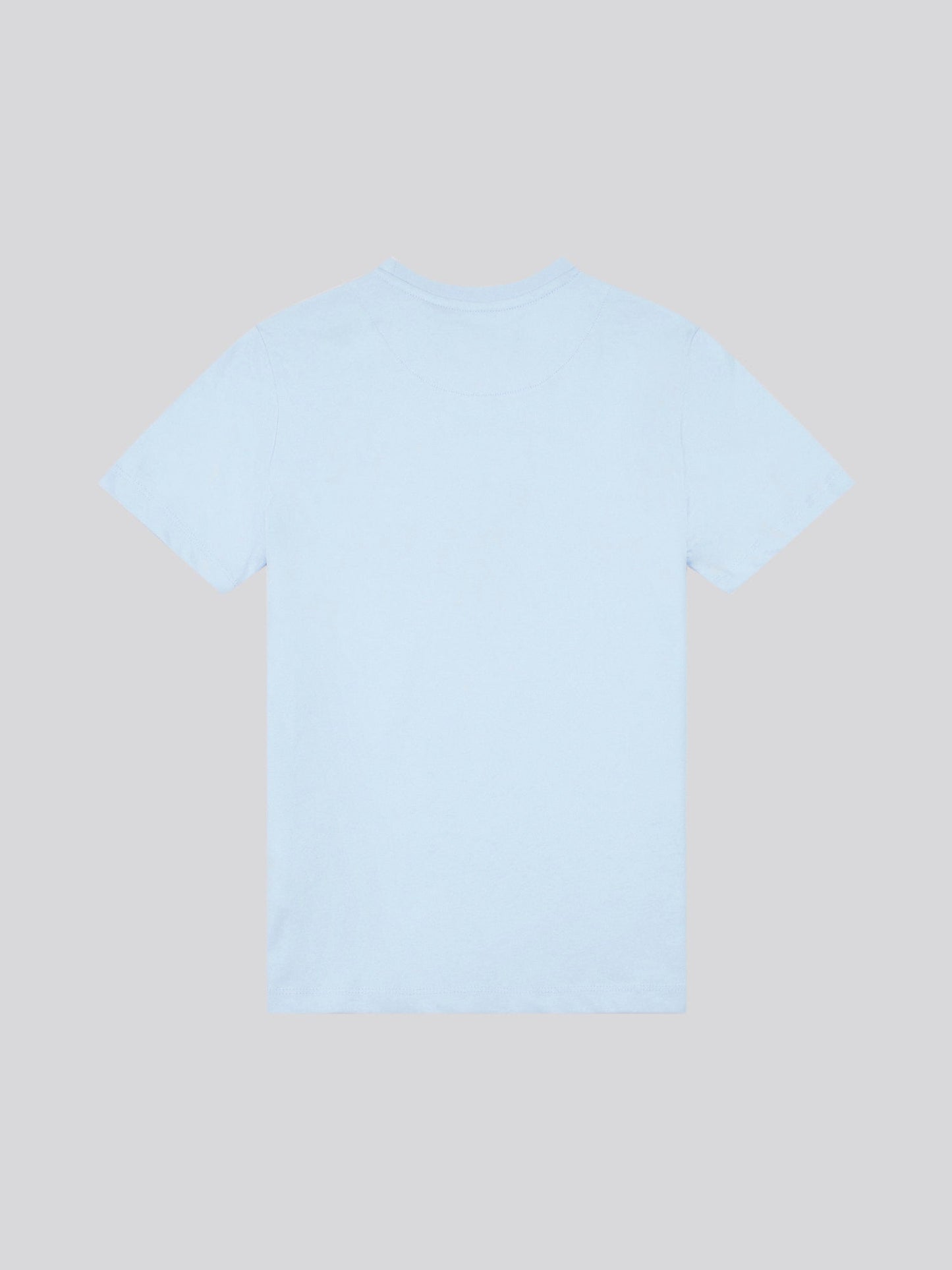 Boys USPA Print Graphic T-Shirt in Chambray Blue