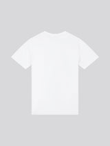 Boys USPA Circle Print T-Shirt in Bright White