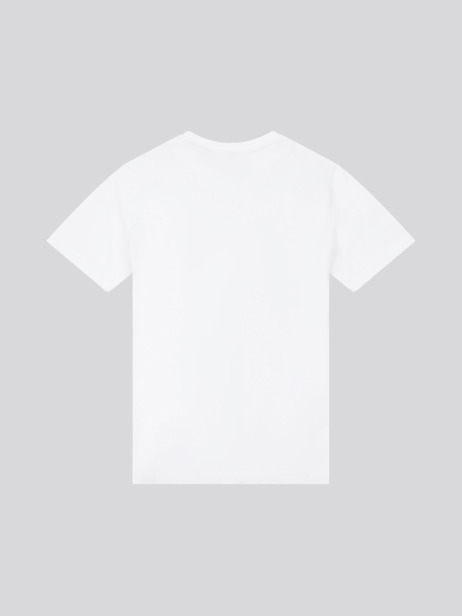 Boys USPA Circle Print T-Shirt in Bright White