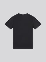 Boys USPA Circle Print T-Shirt in Black