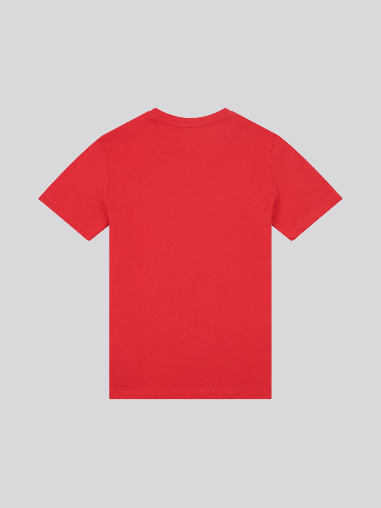 Boys USPA Circle Print T-Shirt in Haute Red