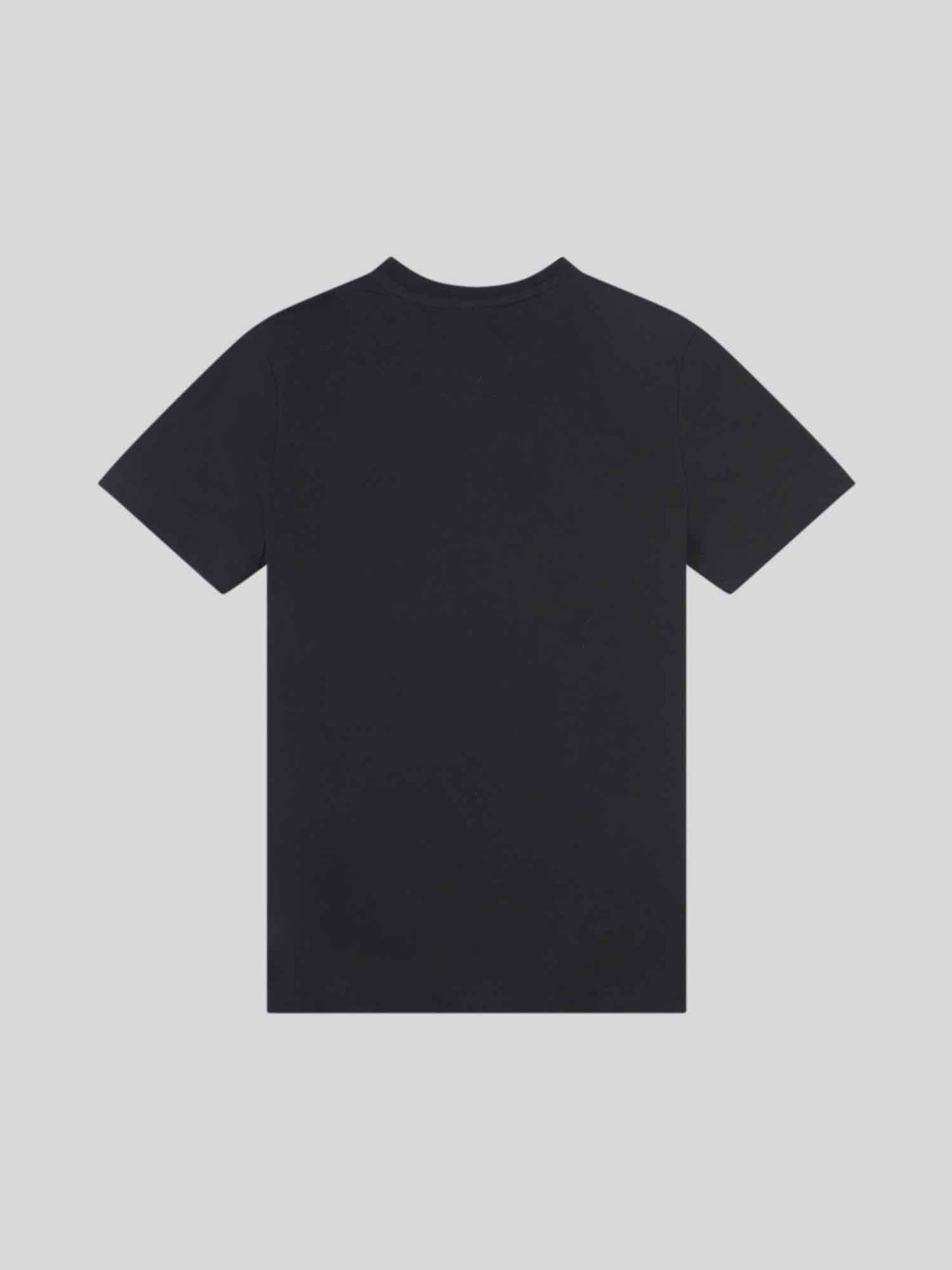 Boys Large Double Horsemen Graphic T-Shirt in Black