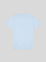 Boys Large Double Horsemen Graphic T-Shirt in Chambray Blue
