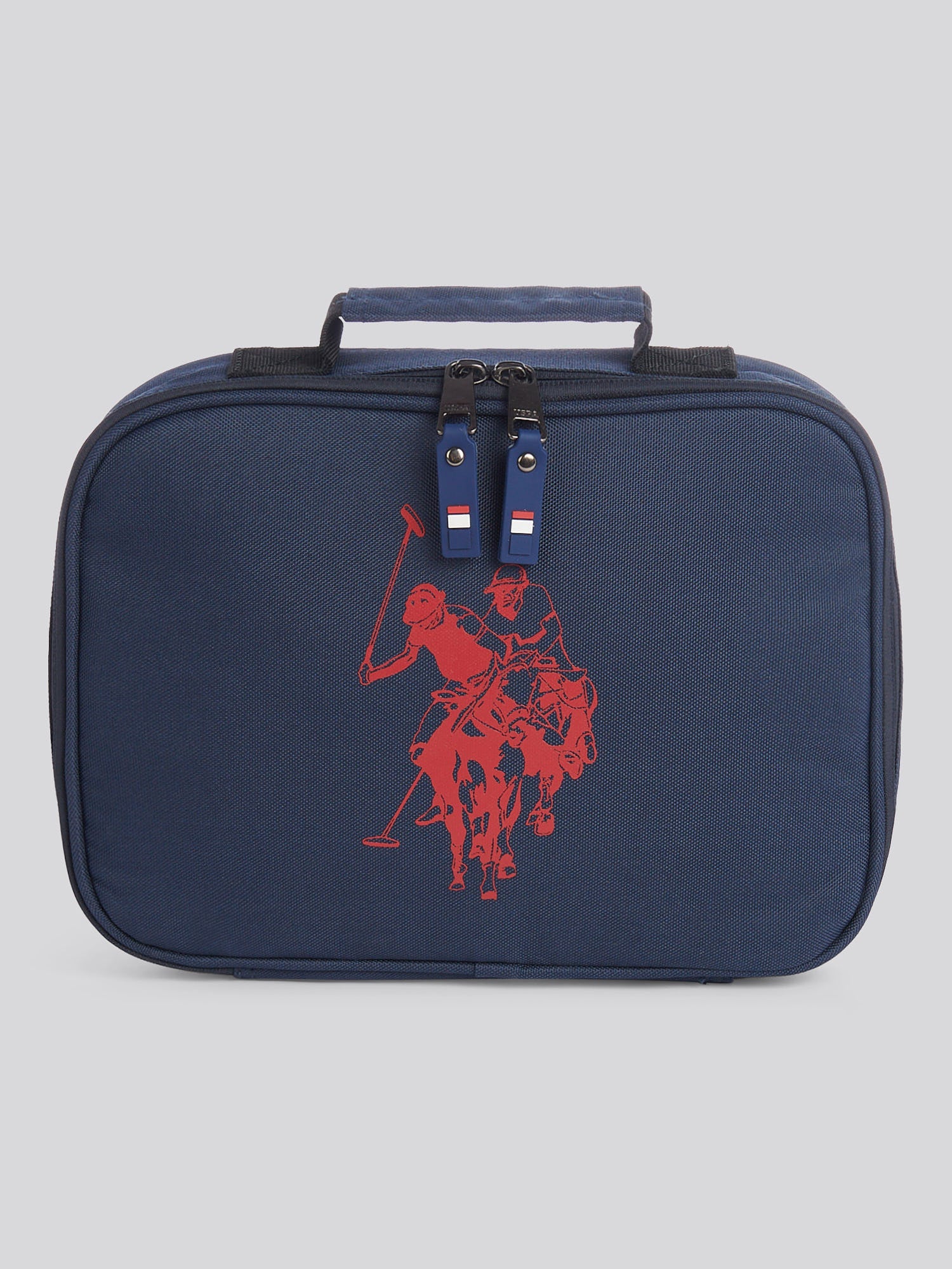 USPA Graphic DHM Lunchbag Dark Sapphire Navy / Haute Red DHM