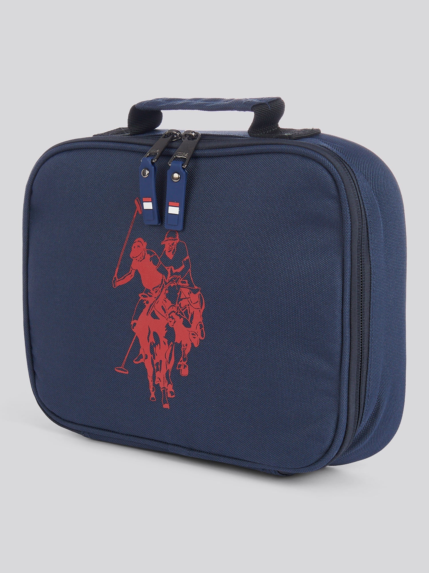 USPA Graphic DHM Lunchbag Dark Sapphire Navy / Haute Red DHM