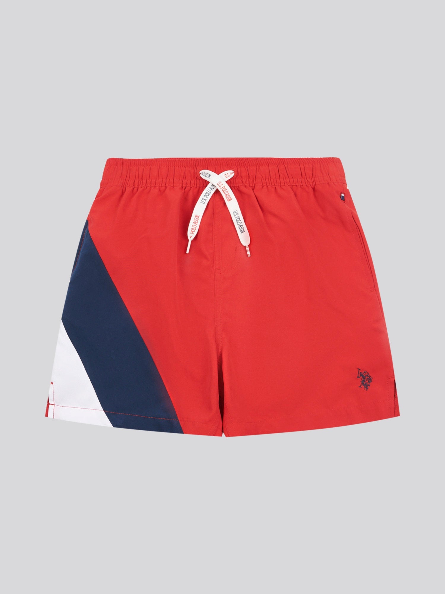 Boys Cut & Sew Swim Short Navy Blue