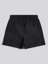 Boys Player 3 Swim Short in Black Bright White DHM