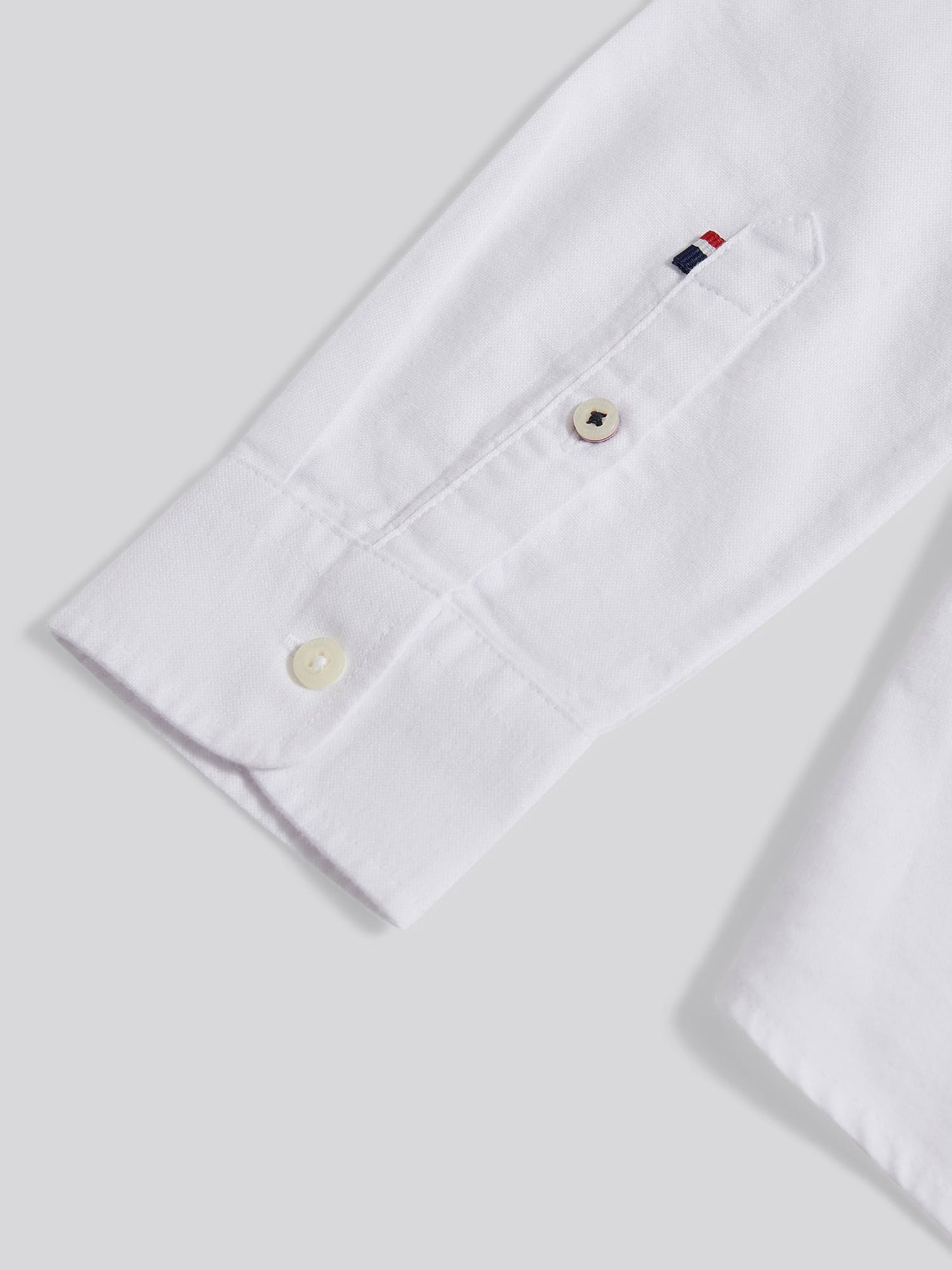 Boys Oxford Shirt in Bright White