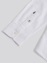 Boys Oxford Shirt in Bright White