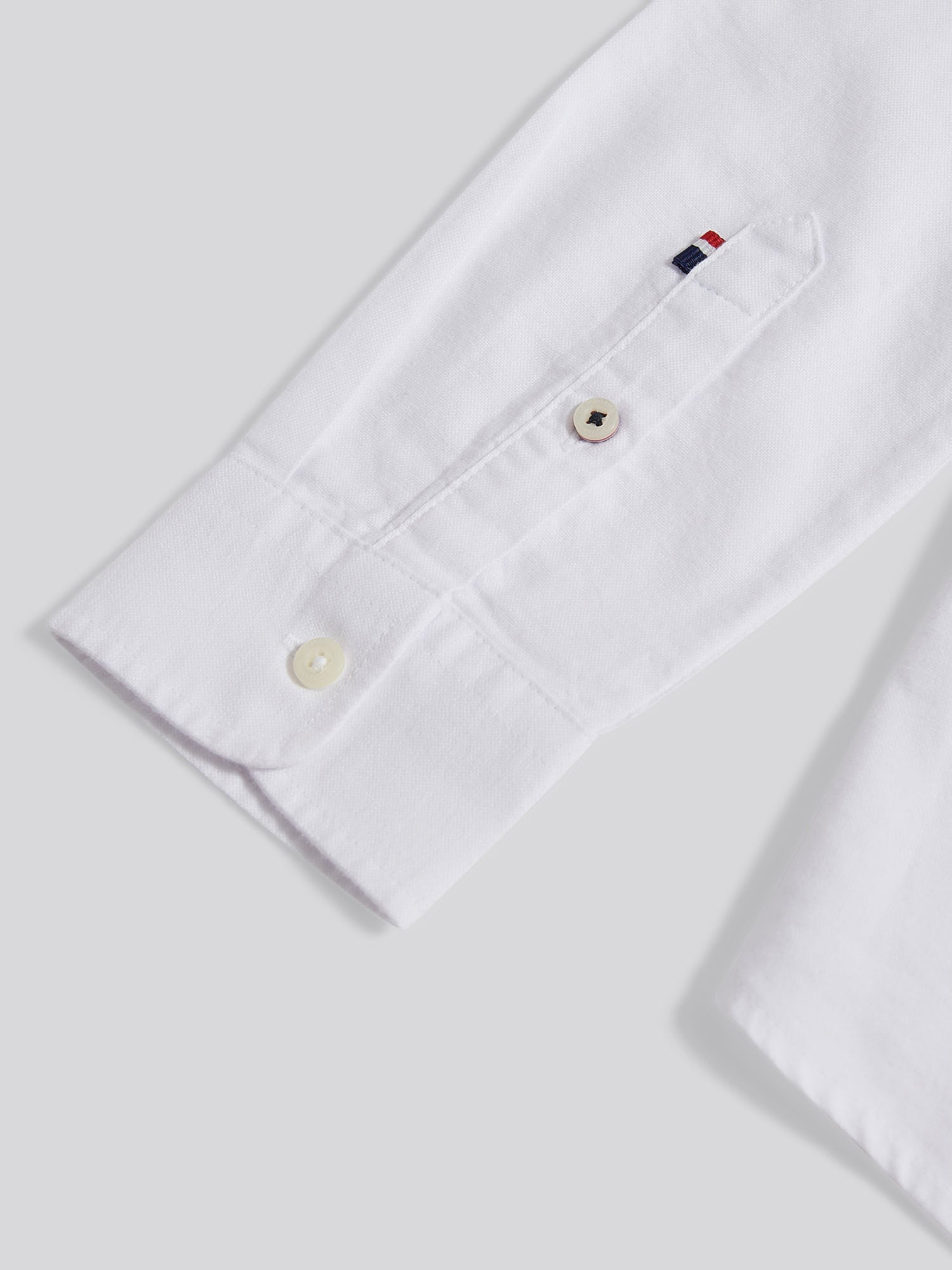 Boys Oxford Shirt in Bright White
