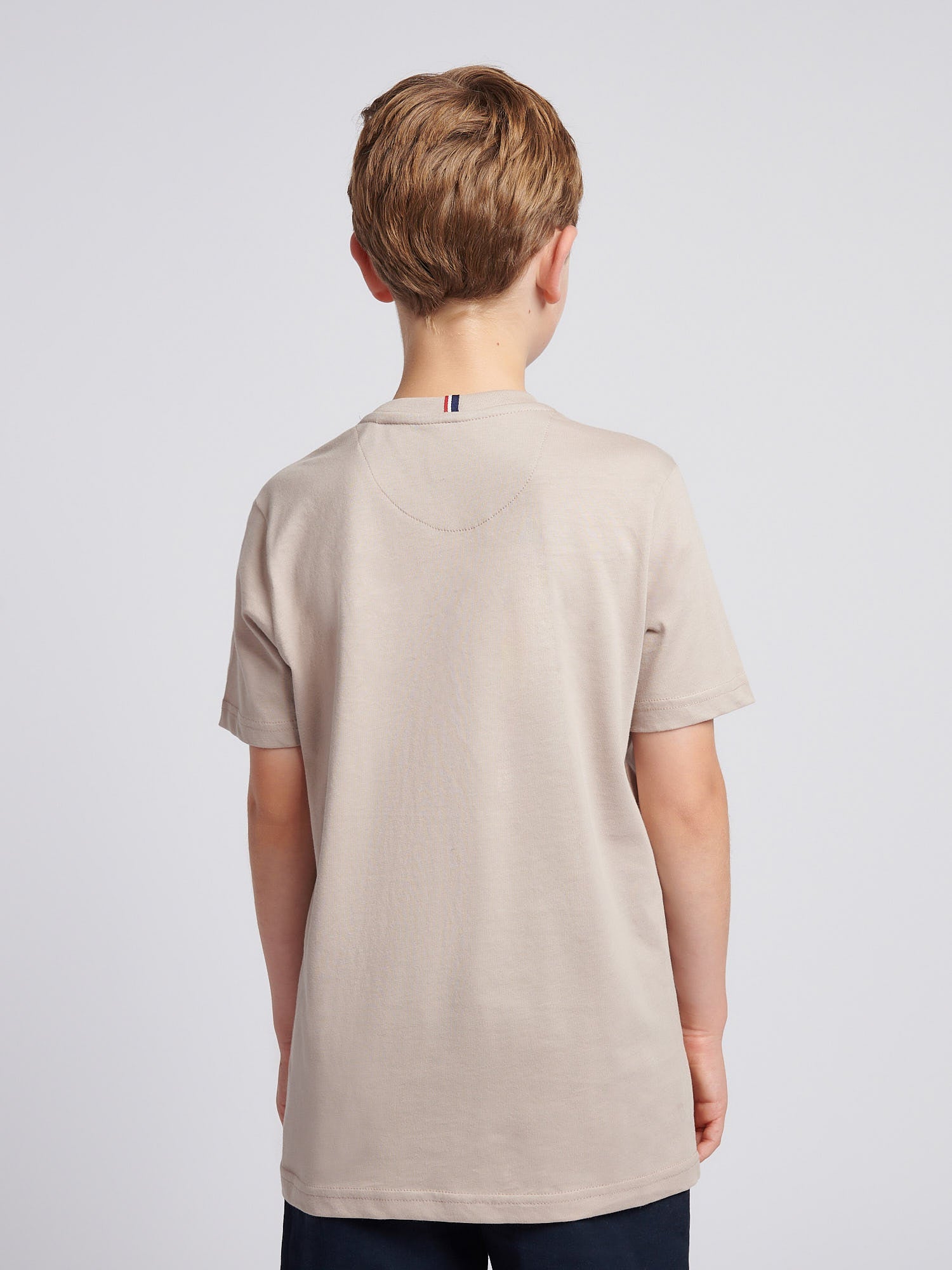 Boys Texture Double Horsemen T-Shirt Atmosphere