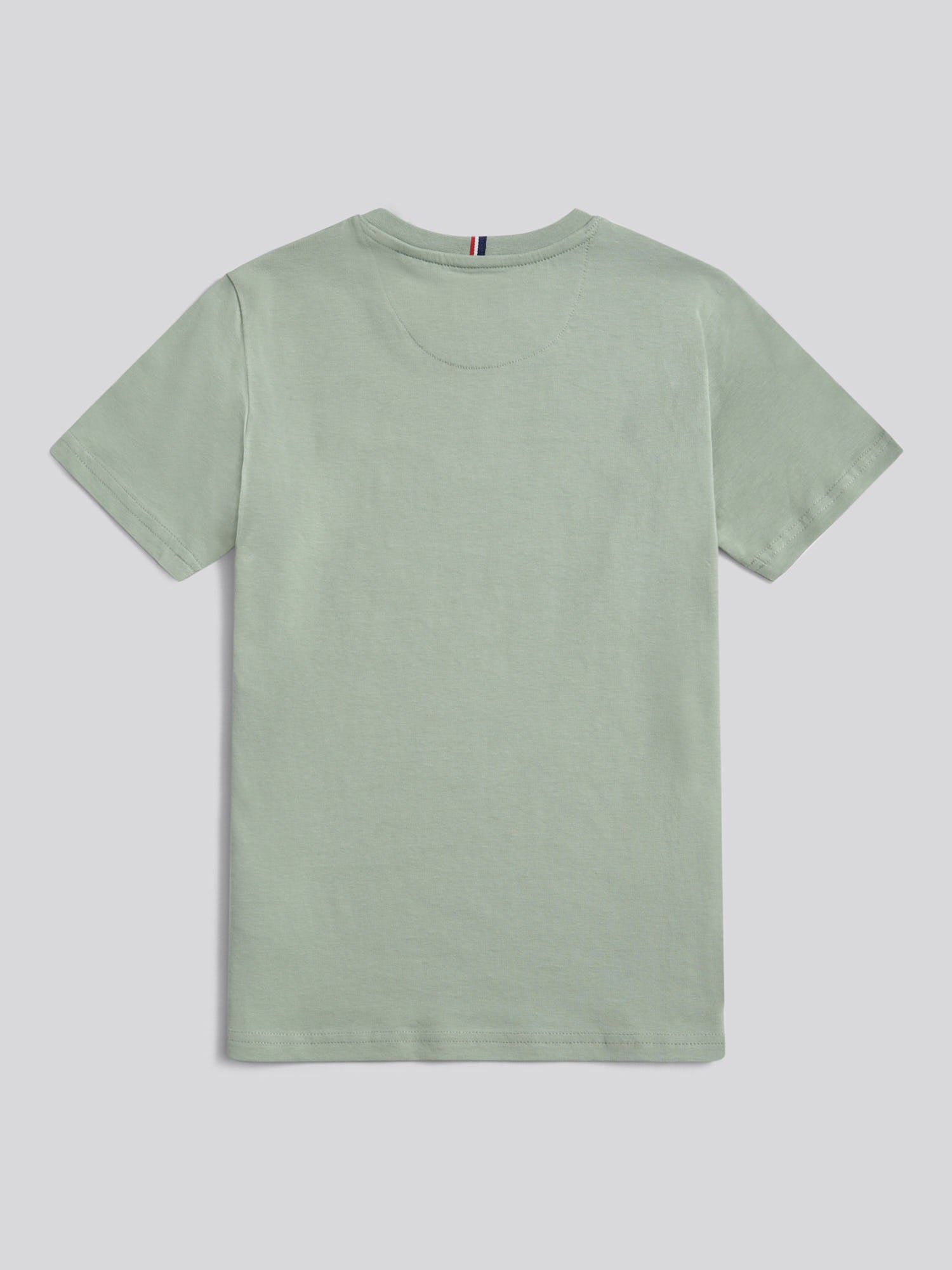 Boys Texture Double Horsemen T-Shirt Iceberg Green