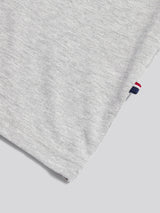 Boys Texture Double Horsemen T-Shirt Mid Grey Marl