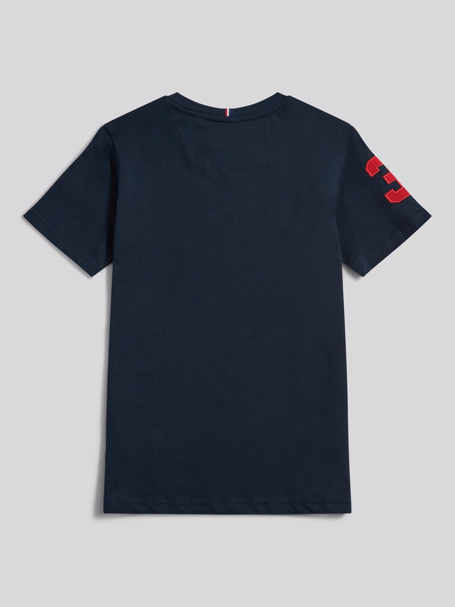 Boys Player 3 T-Shirt Dark Sapphire Navy / Haute Red DHM