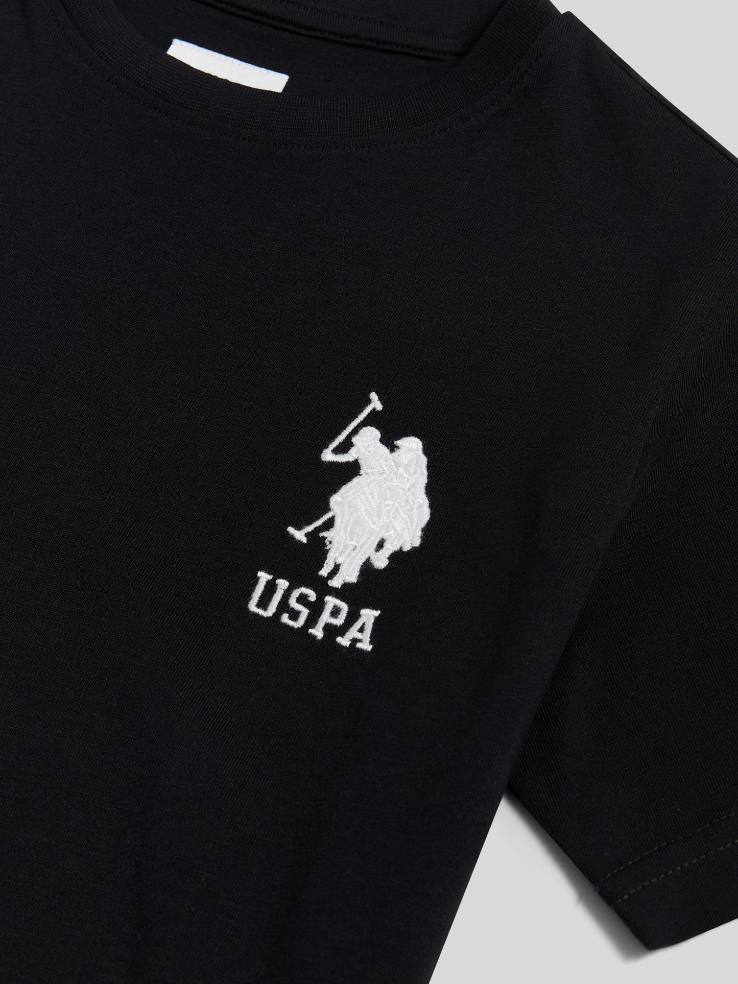 Boys Player 3 T-Shirt Black Bright White DHM