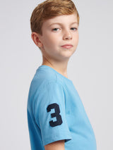 Boys Player 3 T-Shirt Heritage Blue