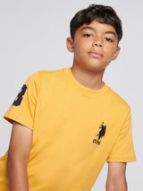 Boys Player 3 T-Shirt Golden Apricot