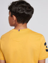 Boys Player 3 T-Shirt Golden Apricot