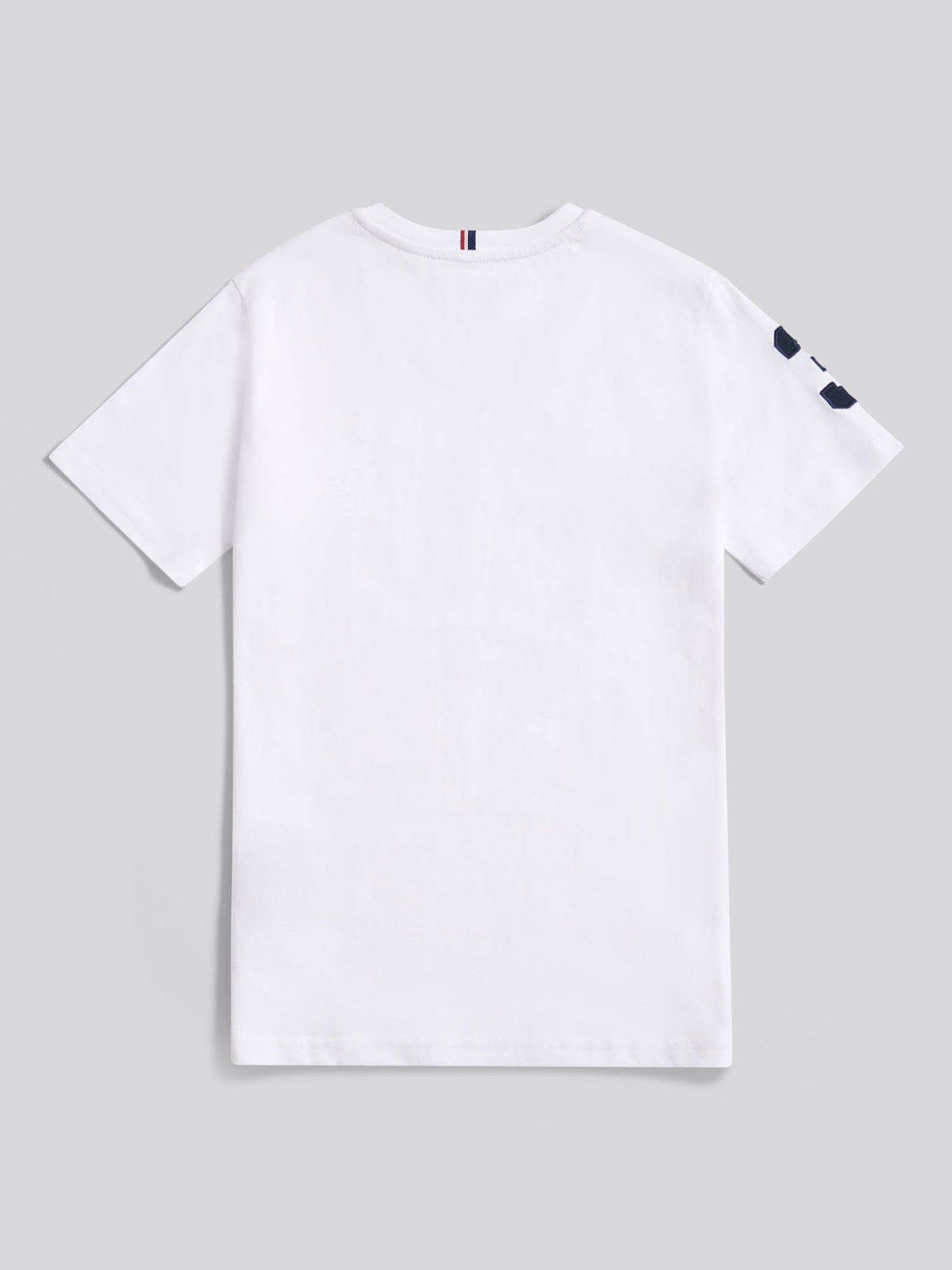 Boys Player 3 T-Shirt White / Dark Sapphire Navy DHM