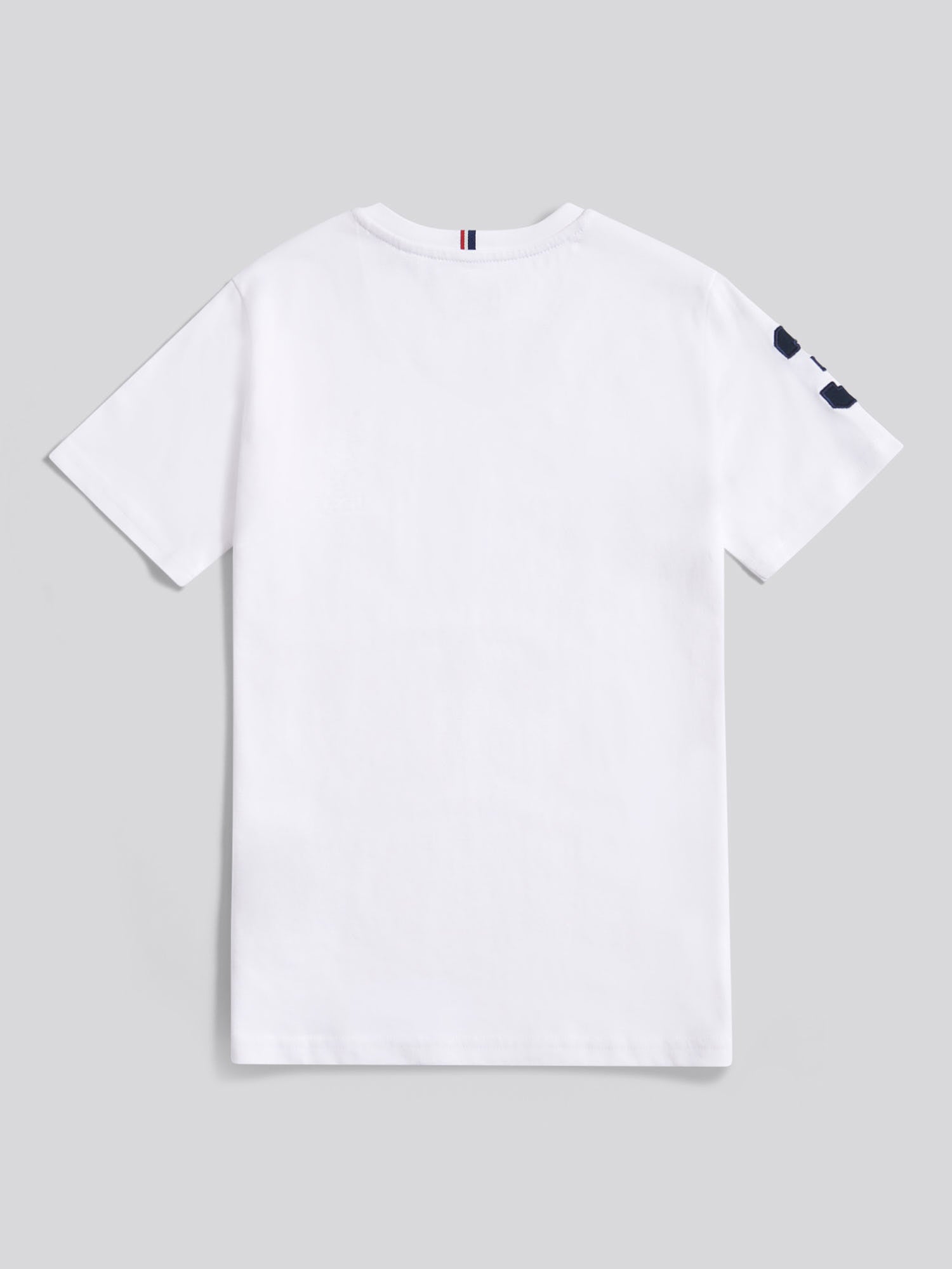 Boys Player 3 T-Shirt White / Dark Sapphire Navy DHM