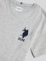 Boys Player 3 T-Shirt Mid Grey Marl