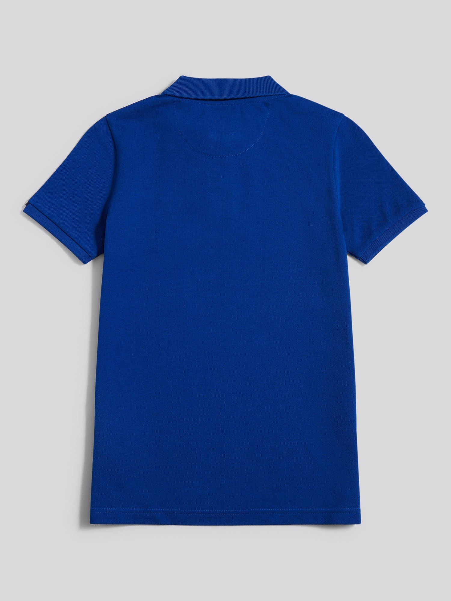 Boys Double Horsemen Polo Shirt Sodalite Blue