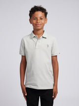 Boys Double Horsemen Polo Shirt High Rise