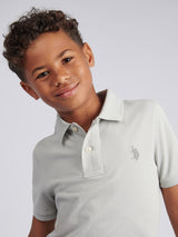 Boys Double Horsemen Polo Shirt High Rise