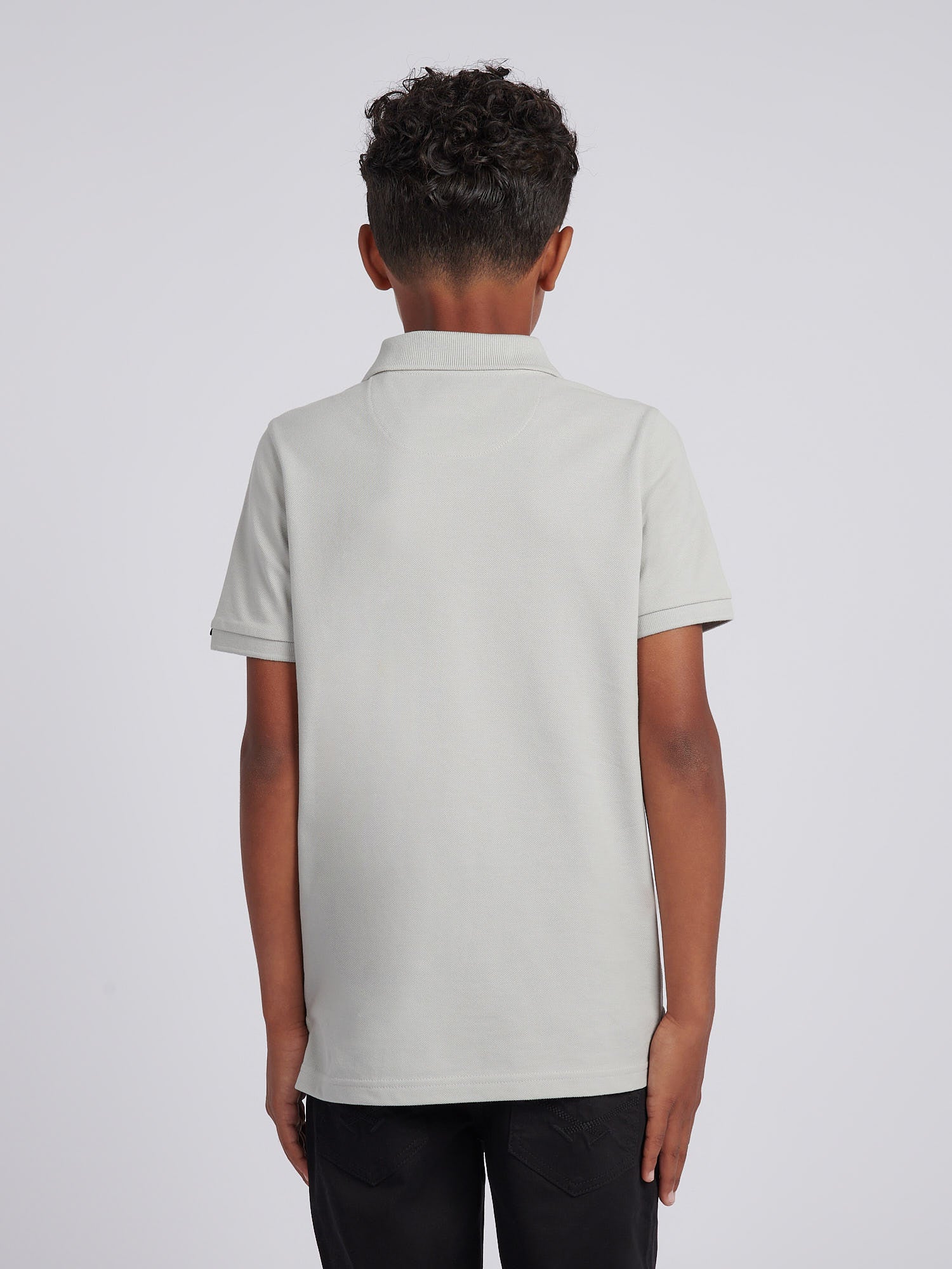 Boys Double Horsemen Polo Shirt High Rise