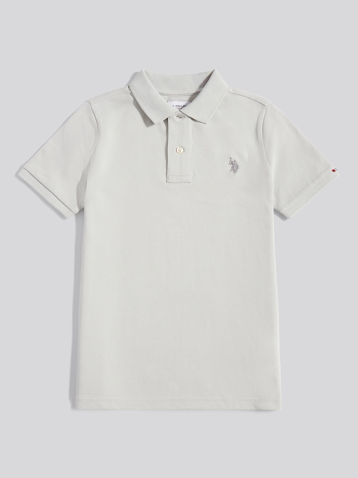 Boys Double Horsemen Polo Shirt High Rise