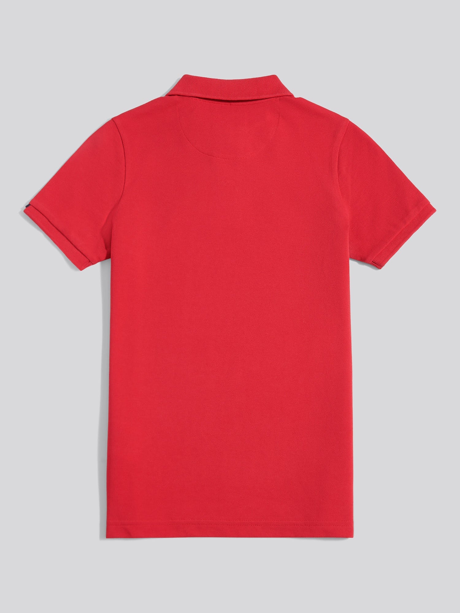 Boys Double Horsemen Polo Shirt Haute Red