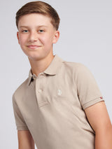 Boys Double Horsemen Polo Shirt Atmosphere