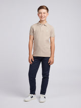 Boys Double Horsemen Polo Shirt Atmosphere
