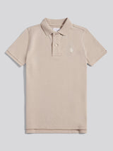 Boys Double Horsemen Polo Shirt Atmosphere