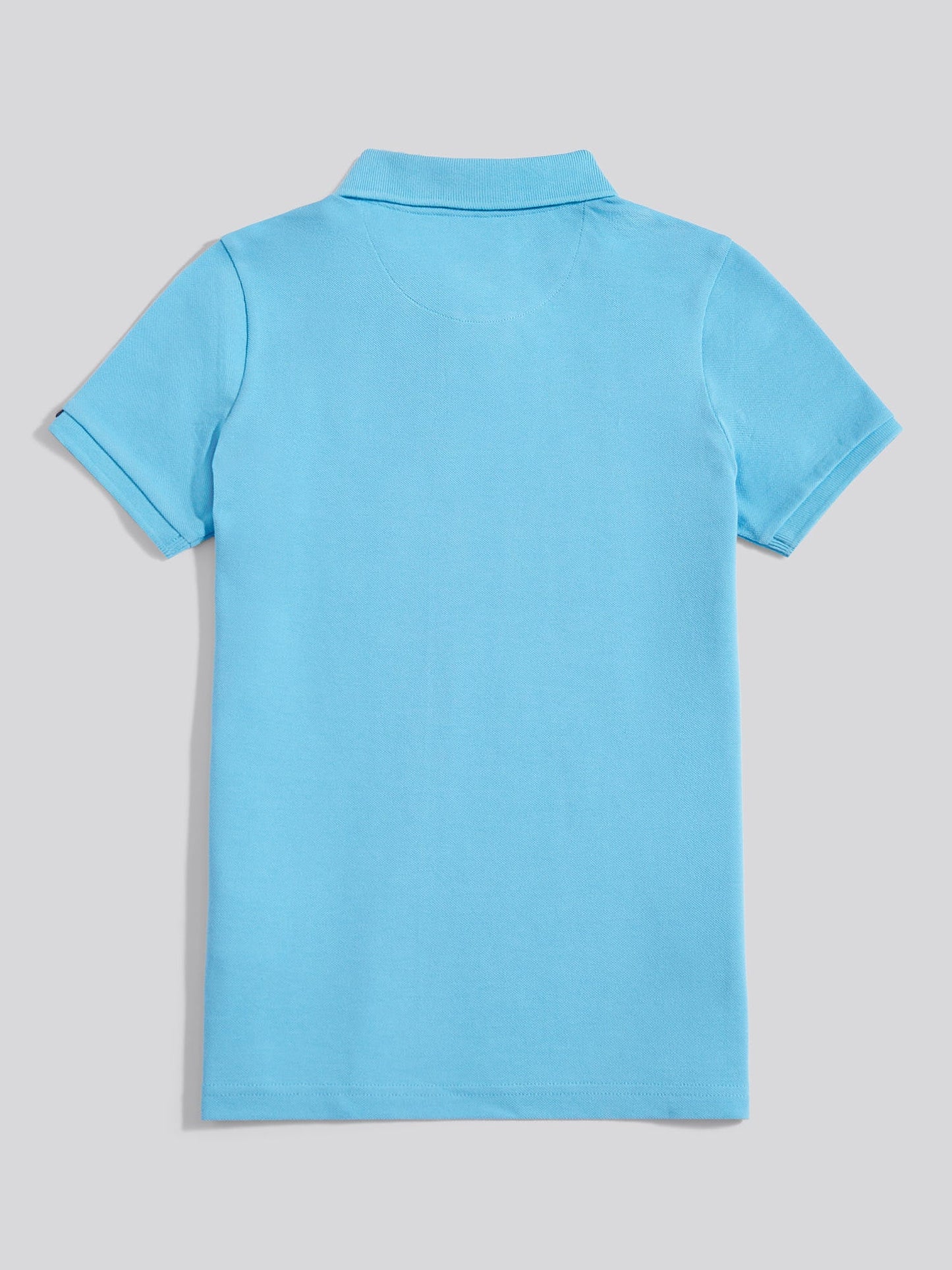 Boys Double Horsemen Polo Shirt Heritage Blue